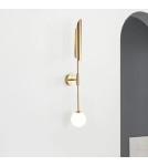 Designer wall lamps - Moosee MOOSEE LUCCA gold wall lamp (MSE010400205) - product 8