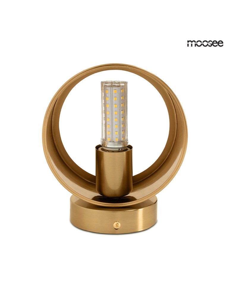 Wall lamps - Moosee MOOSEE gold ARRO wall lamp (MSE010400209) - product kolory-swiatla.pl 4