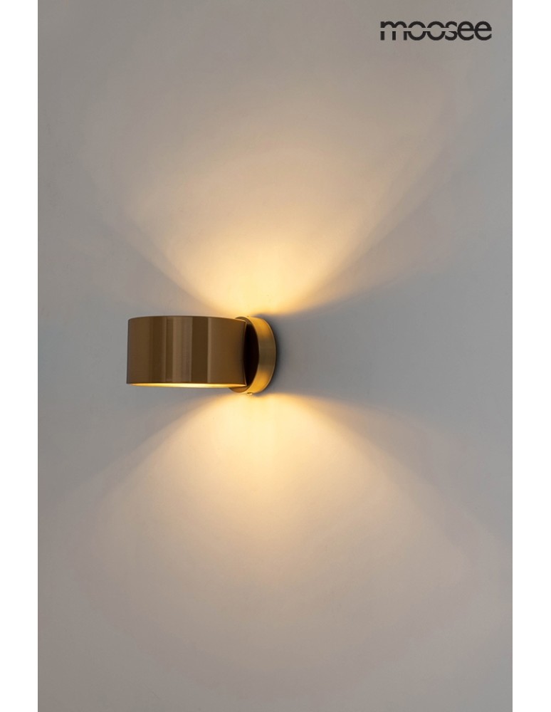 Wall lamps - Moosee MOOSEE gold ARRO wall lamp (MSE010400209) - product kolory-swiatla.pl 6