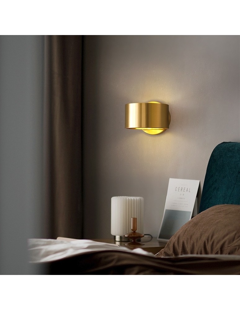 Wall lamps - Moosee MOOSEE gold ARRO wall lamp (MSE010400209) - product kolory-swiatla.pl 8