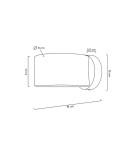 Wall lamps - Moosee MOOSEE gold ARRO wall lamp (MSE010400209) - product 12