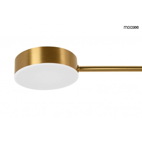 Moosee MOOSEE lampa wisząca PIAZETTA złota (MSE010100124)