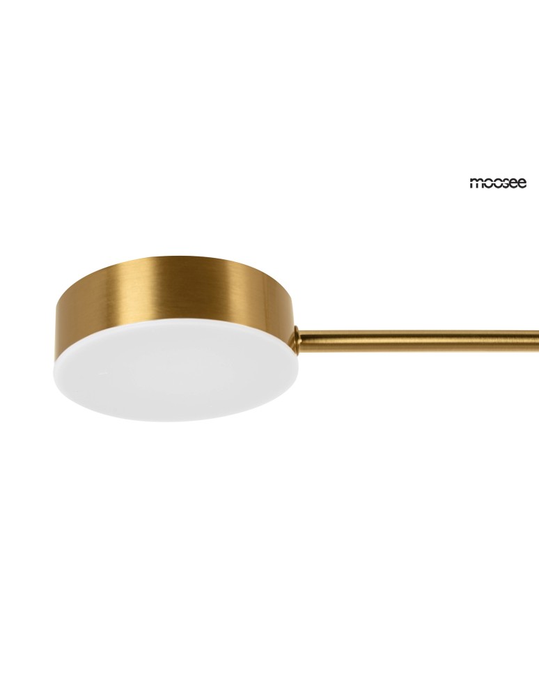 Pendant lamps - Moosee MOOSEE PIAZETTA gold pendant lamp (MSE010100124) - product kolory-swiatla.pl 3