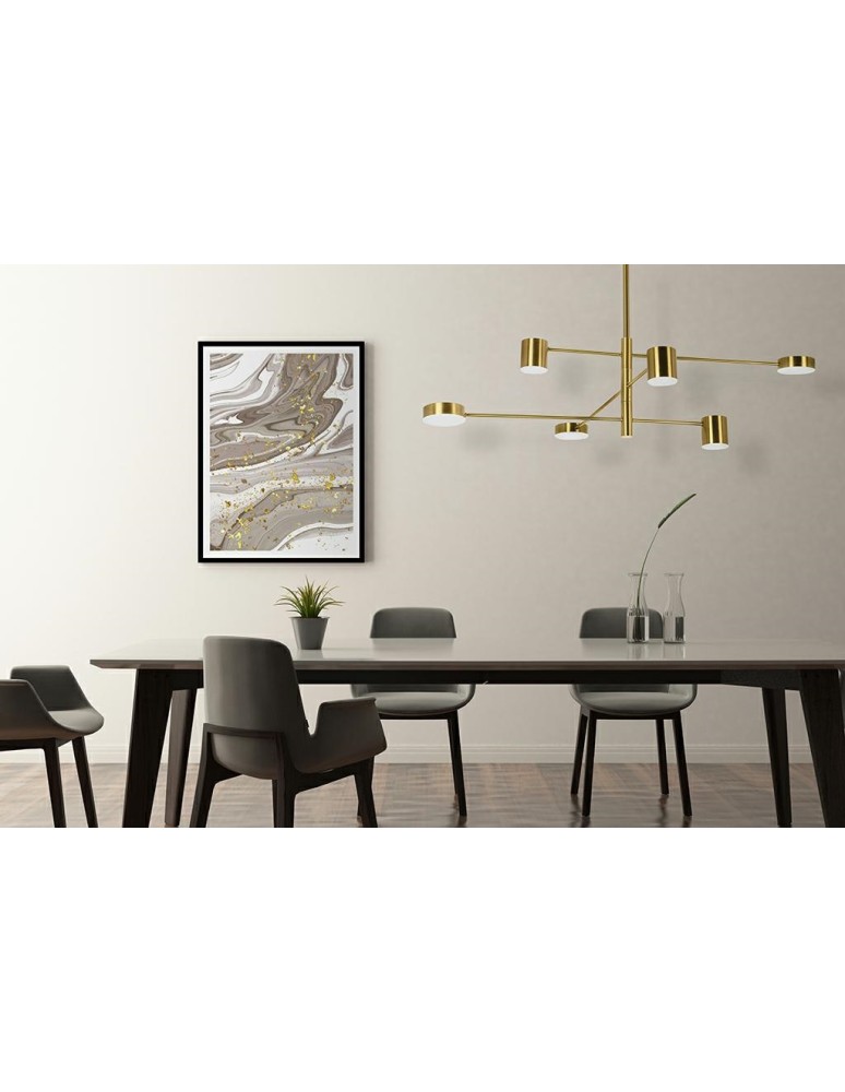 Pendant lamps - Moosee MOOSEE PIAZETTA gold pendant lamp (MSE010100124) - product kolory-swiatla.pl 7