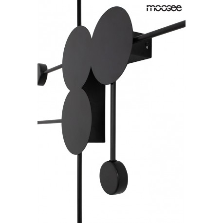 Moosee MOOSEE lampa ścienna SHADOW MULTI czarna (MSE010400213)