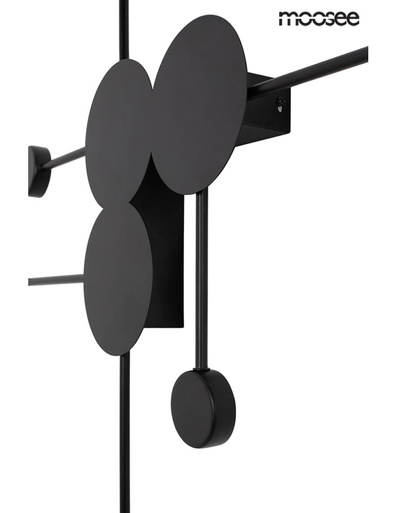 Designer wall lamps - Moosee MOOSEE SHADOW MULTI wall lamp black (MSE010400213) - product kolory-swiatla.pl 3