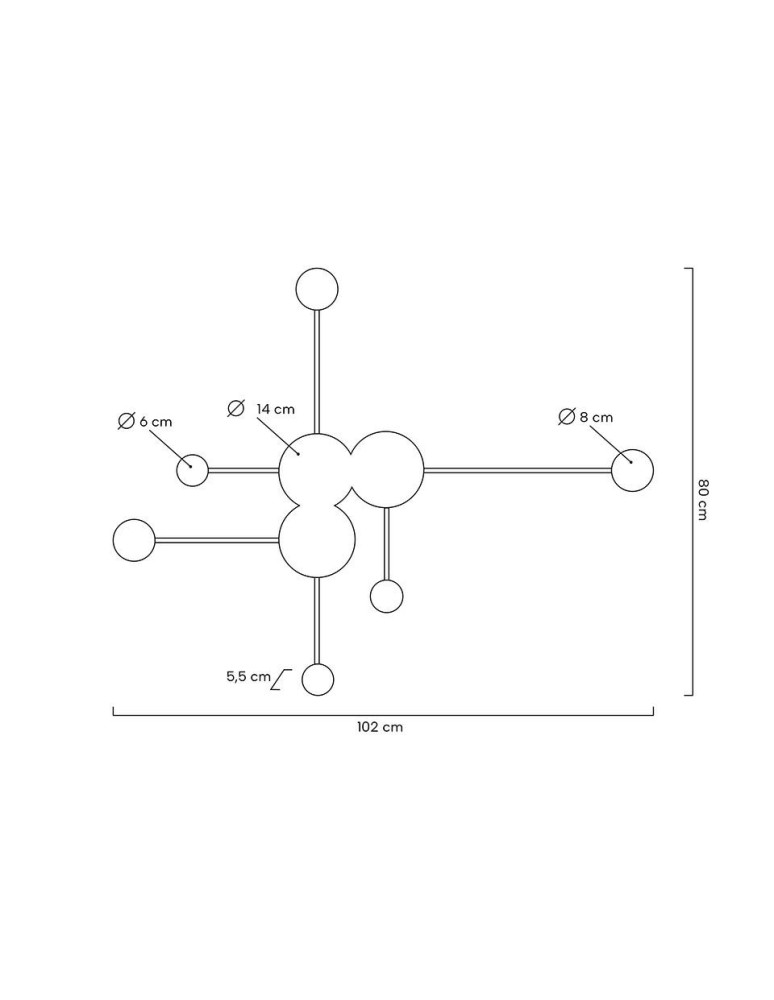 Designer wall lamps - Moosee MOOSEE SHADOW MULTI wall lamp black (MSE010400213) - product kolory-swiatla.pl 7