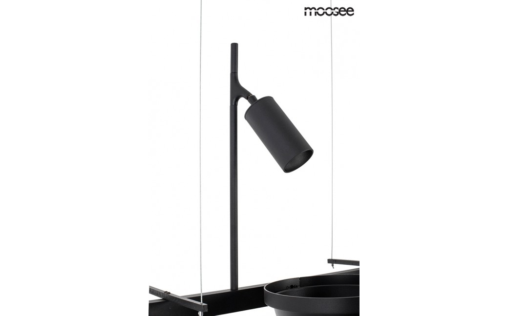 Moosee MOOSEE lampa wisząca PLANT czarna (MSE010100156)