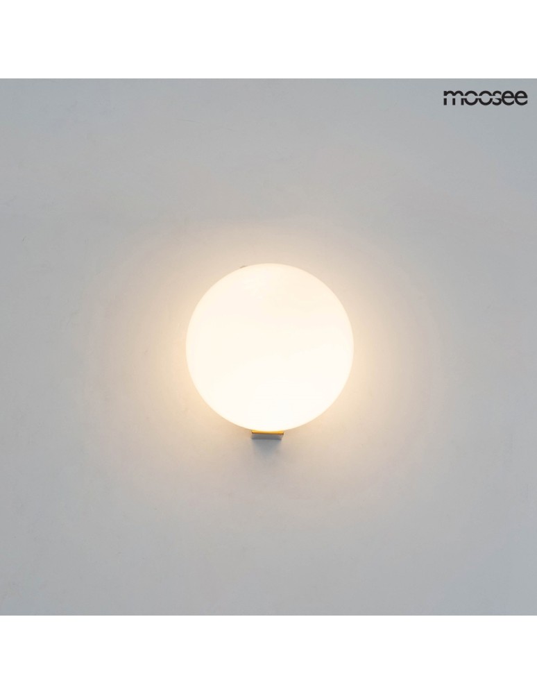 Designer wall lamps - Moosee MOOSEE wall lamp BOLL gold (MSE010400223) - product kolory-swiatla.pl 4
