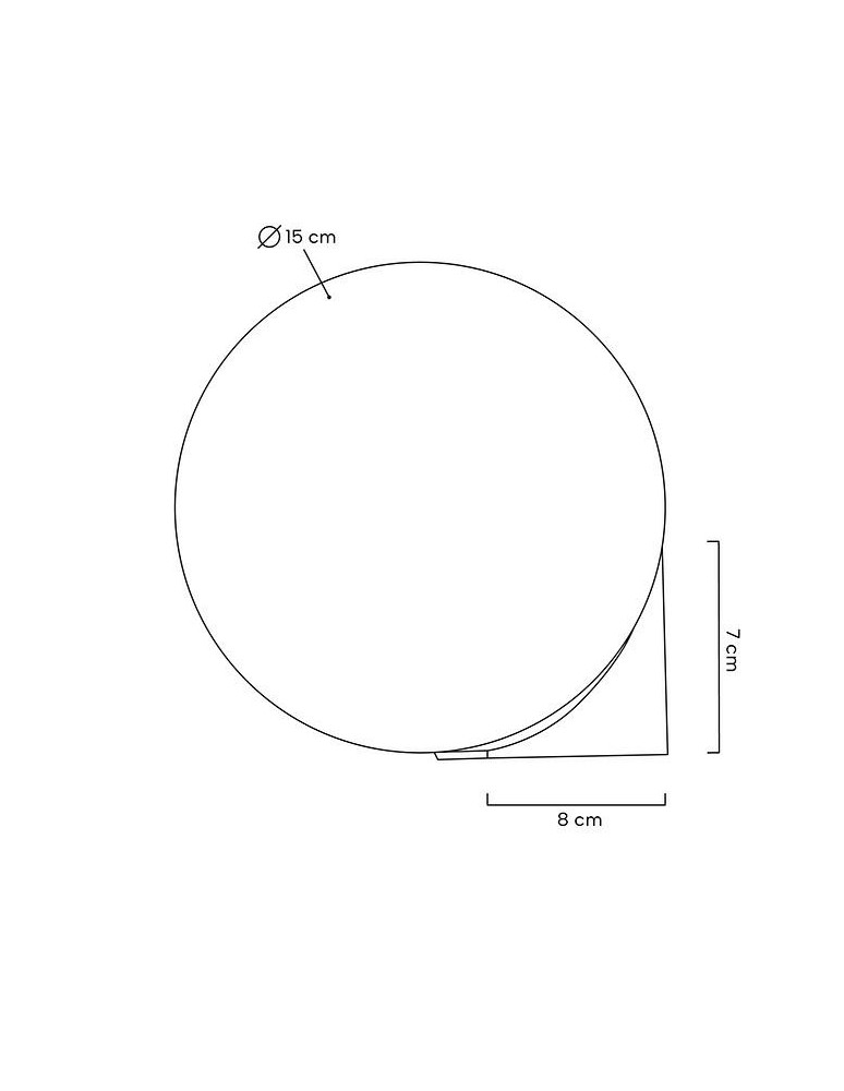 Designer wall lamps - Moosee MOOSEE wall lamp BOLL gold (MSE010400223) - product kolory-swiatla.pl 8