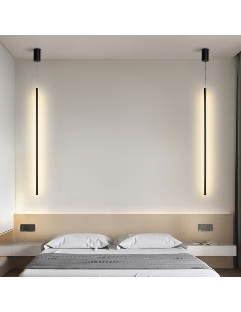 Pendant lamps - Moosee MOOSEE pendant lamp OMBRE 60 black (MSE010100157) - product kolory-swiatla.pl 8