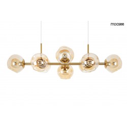 Moosee MOOSEE lampa wisząca ROMEO GOLD złota / bursztynowa (MSE010100171)