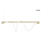 Pendant lamps - Moosee MOOSEE SERPIENTE 120 gold pendant lamp (MSE010100178) - product 1