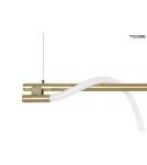 Pendant lamps - Moosee MOOSEE SERPIENTE 120 gold pendant lamp (MSE010100178) - product 3