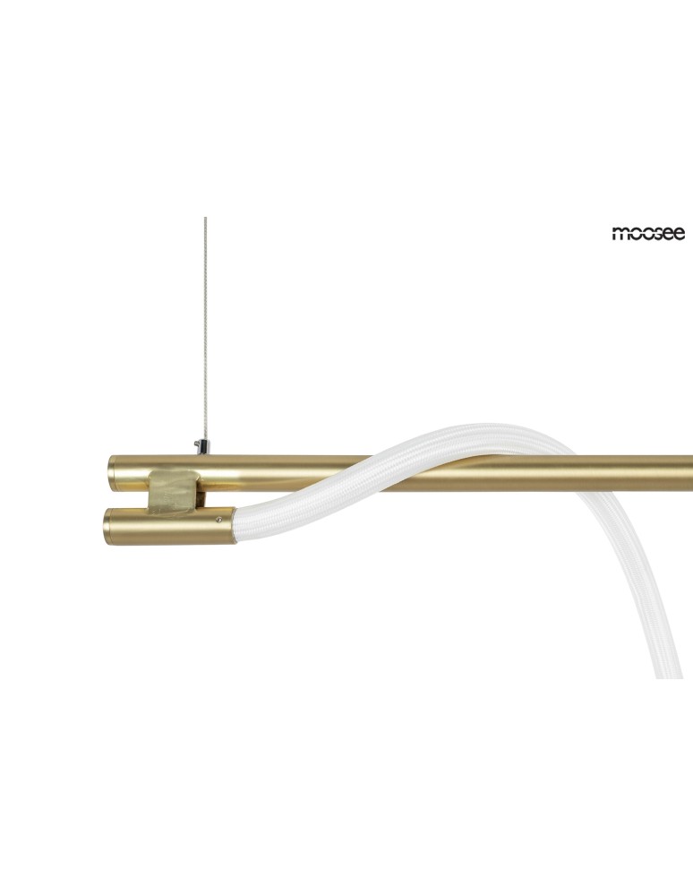 Pendant lamps - Moosee MOOSEE SERPIENTE 120 gold pendant lamp (MSE010100178) - product kolory-swiatla.pl 3