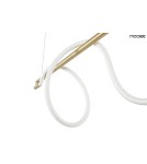 Pendant lamps - Moosee MOOSEE SERPIENTE 120 gold pendant lamp (MSE010100178) - product 5