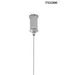 Pendant lamps - Moosee MOOSEE SERPIENTE 120 gold pendant lamp (MSE010100178) - product 6