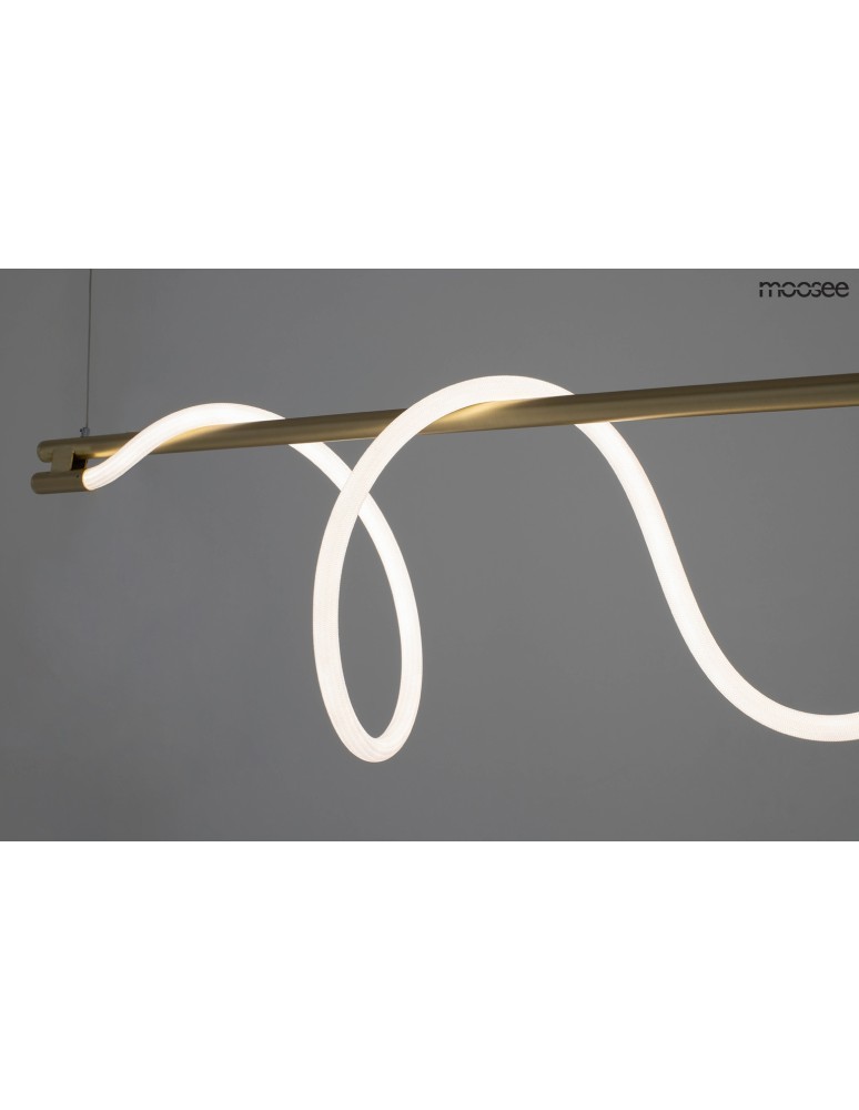 Pendant lamps - Moosee MOOSEE SERPIENTE 120 gold pendant lamp (MSE010100178) - product kolory-swiatla.pl 8