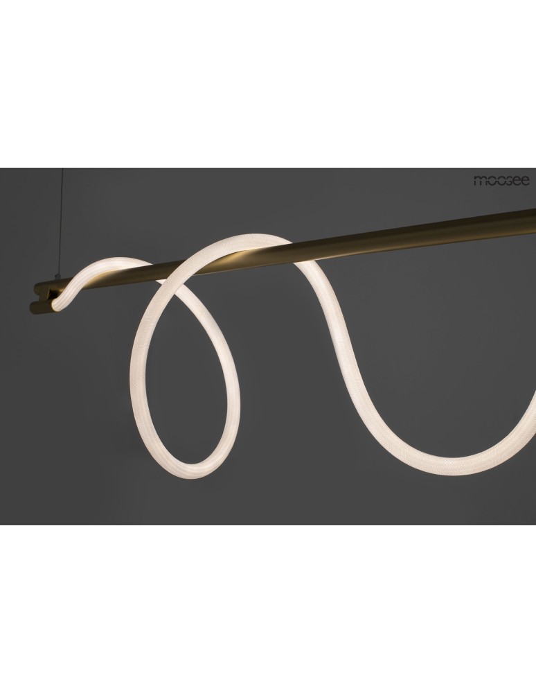Pendant lamps - Moosee MOOSEE SERPIENTE 120 gold pendant lamp (MSE010100178) - product kolory-swiatla.pl 9