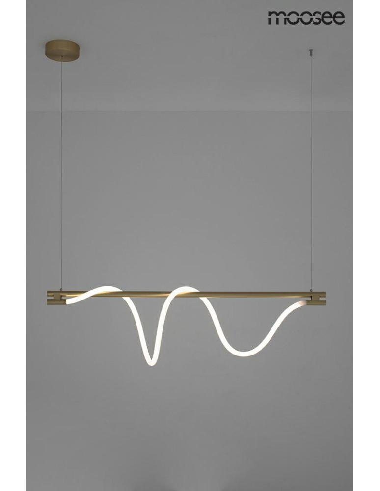 Pendant lamps - Moosee MOOSEE SERPIENTE 120 gold pendant lamp (MSE010100178) - product kolory-swiatla.pl 10