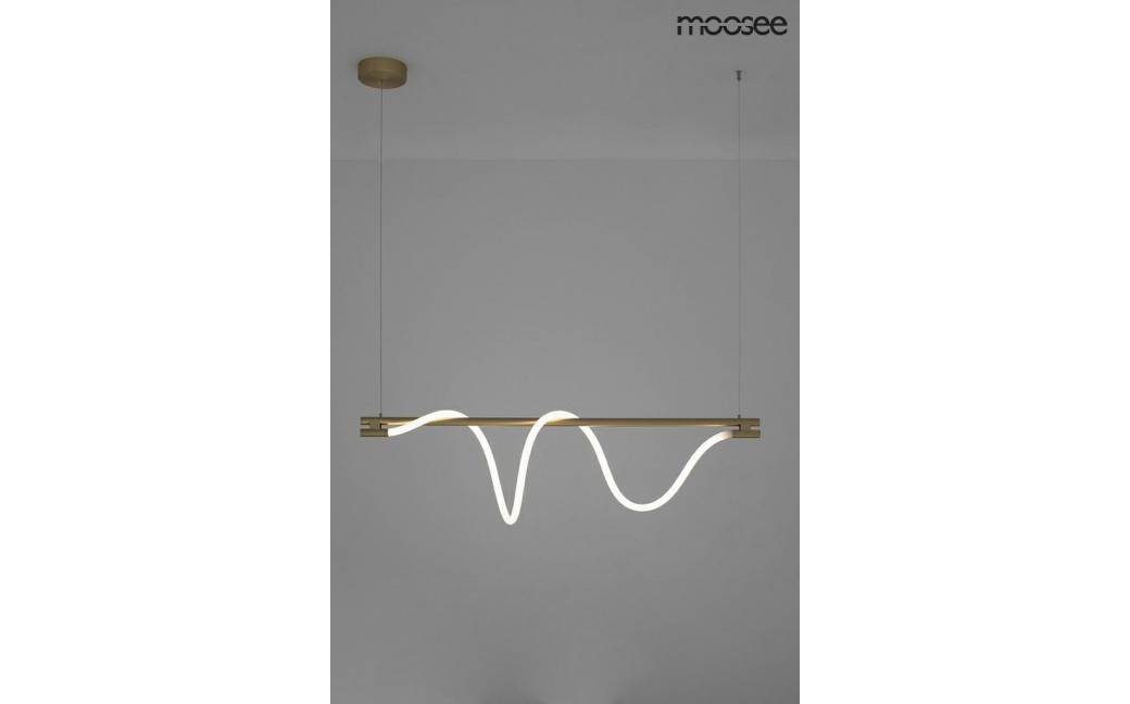 Moosee MOOSEE lampa wisząca SERPIENTE 120 złota (MSE010100178)