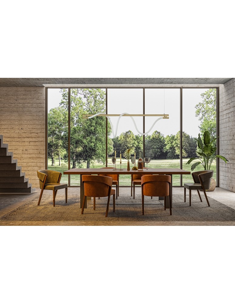 Pendant lamps - Moosee MOOSEE SERPIENTE 120 gold pendant lamp (MSE010100178) - product kolory-swiatla.pl 11