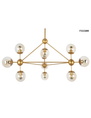 Moosee MOOSEE ASTRIFERO 10 gold / amber pendant lamp (MSE010100182)