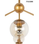 Pendant lamps - Moosee MOOSEE ASTRIFERO 10 gold / amber pendant lamp (MSE010100182) - product 3