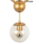 Pendant lamps - Moosee MOOSEE ASTRIFERO 10 gold / amber pendant lamp (MSE010100182) - product 6