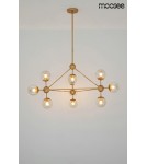 Pendant lamps - Moosee MOOSEE ASTRIFERO 10 gold / amber pendant lamp (MSE010100182) - product 8