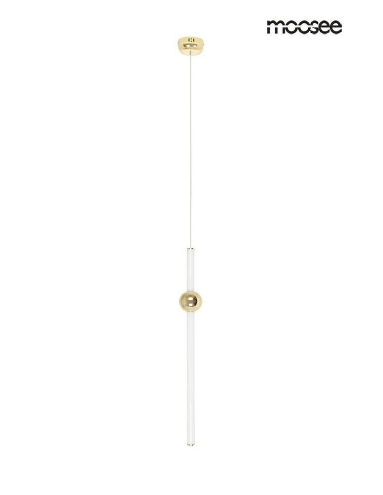 Pendant lamps - Moosee MOOSEE pendant lamp LIBRA 60 IN white / gold (MSE010100220) - product kolory-swiatla.pl 2