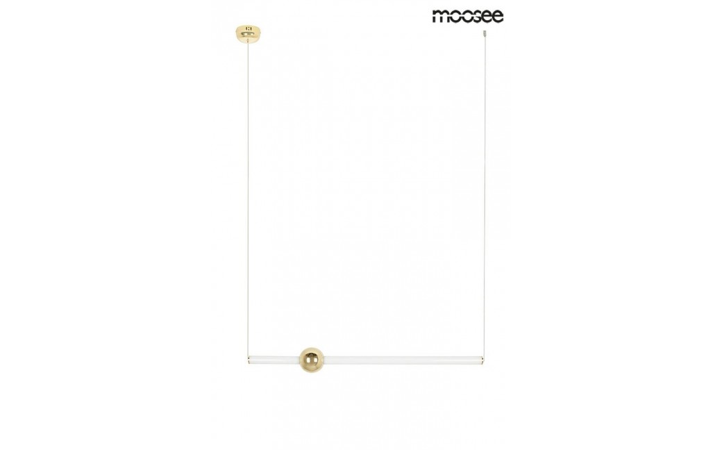 Moosee MOOSEE lampa wisząca LIBRA 60 IN biała / złota (MSE010100220)
