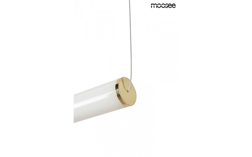 Moosee MOOSEE lampa wisząca LIBRA 60 IN biała / złota (MSE010100220)