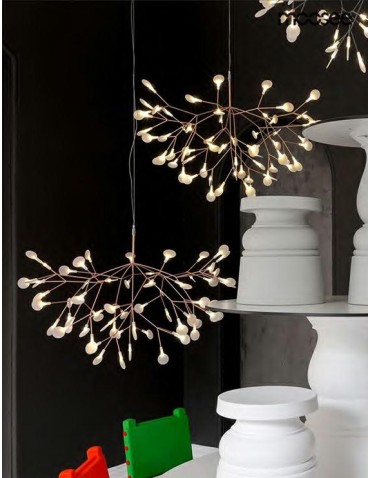 MOOSEE lampa wisząca FLORA 72 złota (MSE010100205)