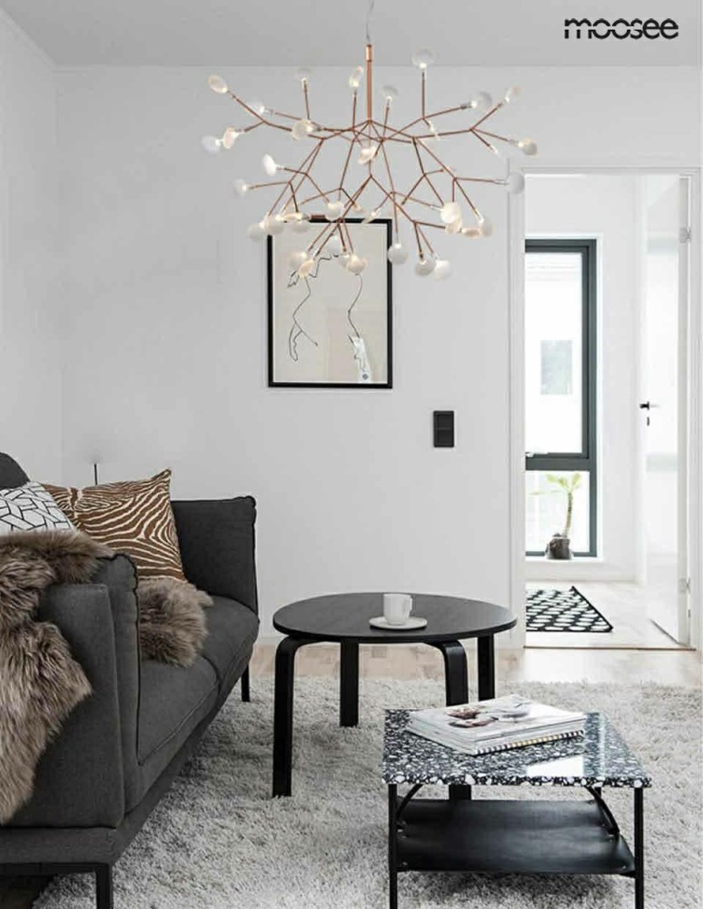 MOOSEE FLORA 72 gold pendant lamp (MSE010100205)