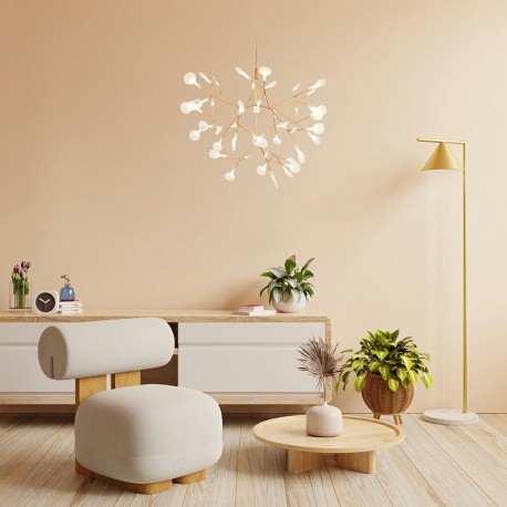 MOOSEE lampa wisząca FLORA 72 złota (MSE010100205)