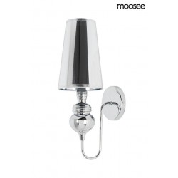 MOOSEE lampa ścienna QUEEN 15 srebrna (MSE010100226)