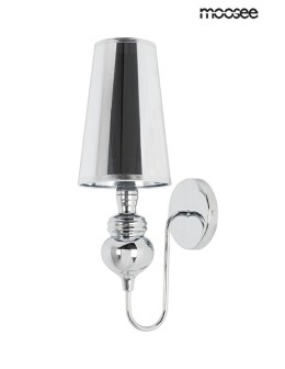 MOOSEE lampa ścienna QUEEN 15 srebrna (MSE010100226)