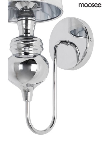 MOOSEE lampa ścienna QUEEN 15 srebrna (MSE010100226) - produkt 2