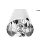 Wall lamps - MOOSEE QUEEN 15 silver wall lamp (MSE010100226) - product 3