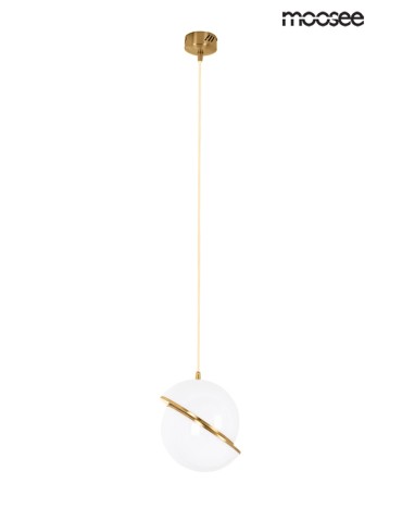 MOOSEE lampa wisząca GLOBE 20 złota (MSE010100238)