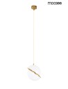 MOOSEE lampa wisząca GLOBE 20 złota (MSE010100238)
