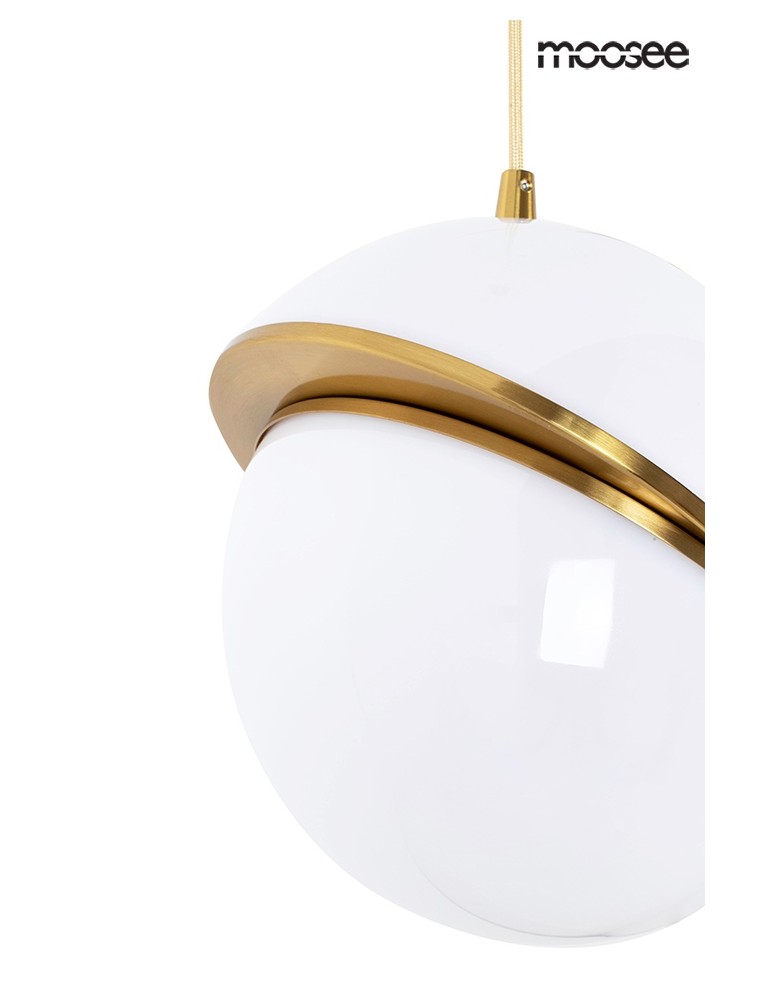 Pendant lamps - MOOSEE GLOBE 20 gold pendant lamp (MSE010100238) - product kolory-swiatla.pl 3