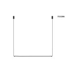 Pendant lamps over the island - MOOSEE pendant lamp OMBRE LEVEL 80 black (MSE010100240) - product 1