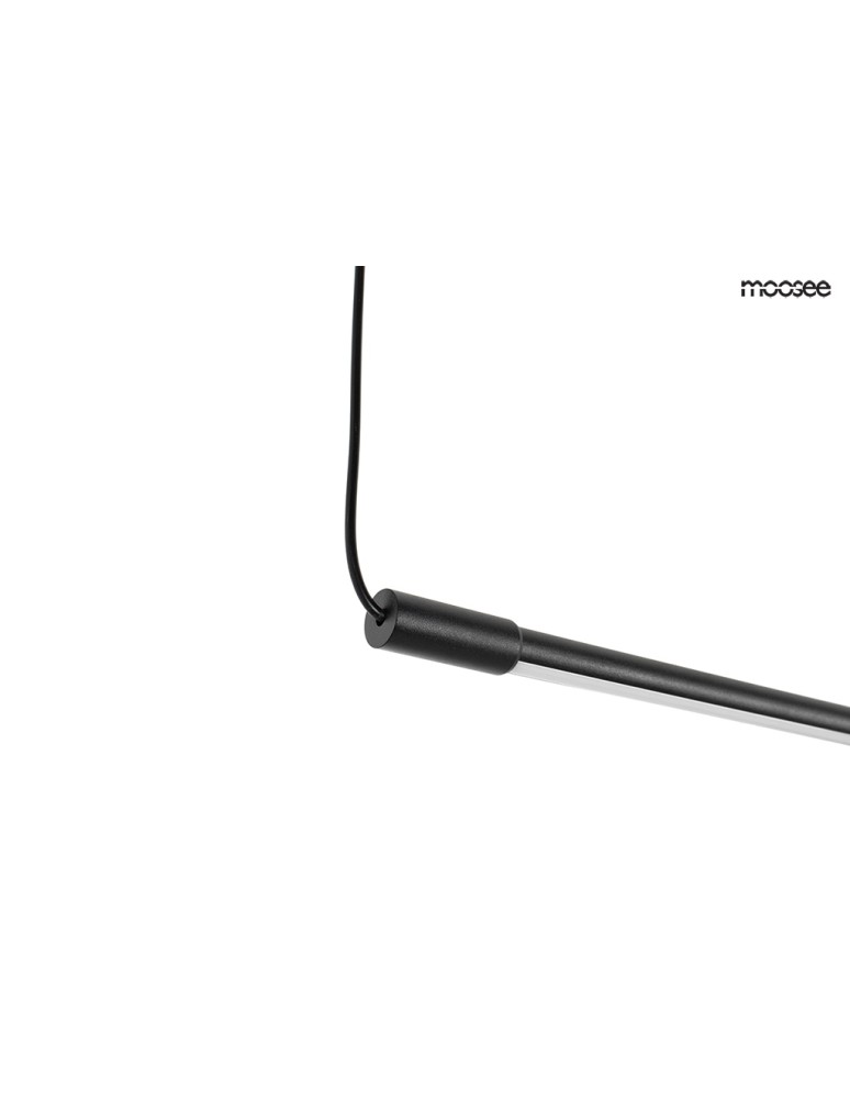 Pendant lamps over the island - MOOSEE pendant lamp OMBRE LEVEL 80 black (MSE010100240) - product kolory-swiatla.pl 2