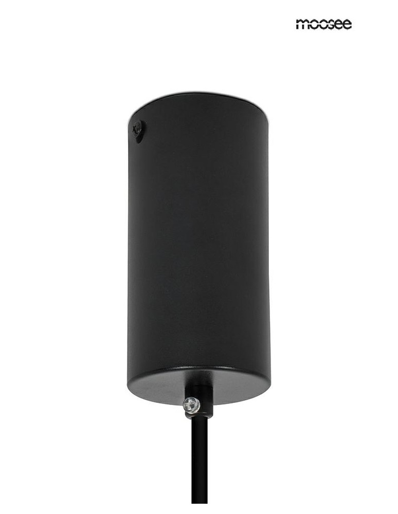 Pendant lamps over the island - MOOSEE pendant lamp OMBRE LEVEL 80 black (MSE010100240) - product kolory-swiatla.pl 3