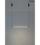 Pendant lamps over the island - MOOSEE pendant lamp OMBRE LEVEL 80 black (MSE010100240) - product 4