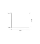 Pendant lamps over the island - MOOSEE pendant lamp OMBRE LEVEL 80 black (MSE010100240) - product 6