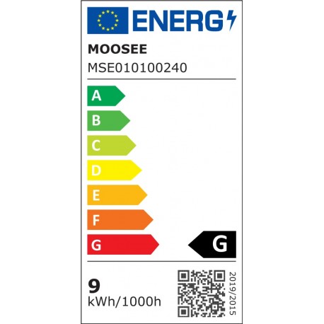 MOOSEE lampa wisząca OMBRE LEVEL 80 czarna (MSE010100240)