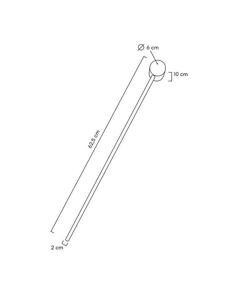 Designer wall lamps - MOOSEE wall lamp OMBRE 60 black (MSE010100243) - product kolory-swiatla.pl 8